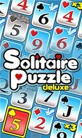 game pic for Solitaire Puzzle Deluxe